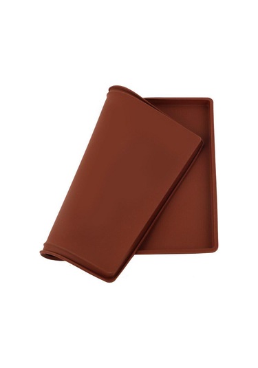 Jms 1 Adet Yapışmaz Silikon Pişirme Mat Kek Rulo Pişirme Araçları Kahverengi