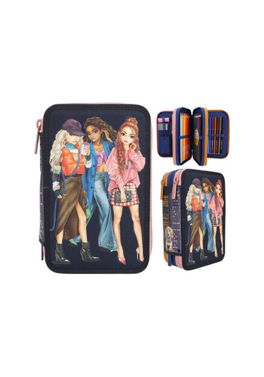 Topmodel Üçlü Kalem Kutusu City Girls