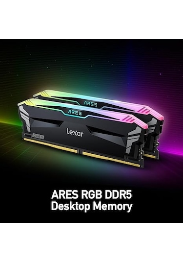 Lexar Ares RGB LD5EU016G-R6400GDLA 32 GB (2x16) DDR5 6400 MHz CL32 Ram