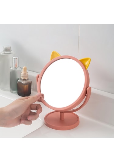 Suntek Dresser Tıraş Masaüstü Kedi Pembe Için Masaüstü