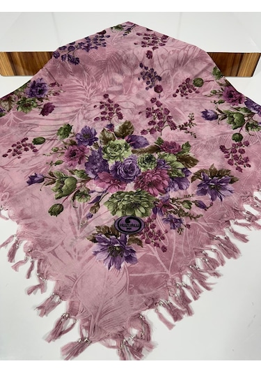 Sökme Boncuklu Pamuk Yazma - 05650 Pembe