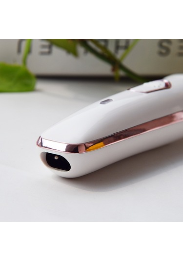 Moveevo 4'ü 1 Arada Kadın Tıraş Makinesi 4'ü 1 Arada Elektrikli Tüy Dökücü Usb Şarjlı 3028 Beyaz