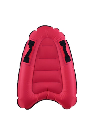 Folinda Tpu Ergo El Tutanaklı Yüksek Dayanıklı Şişme Sörf Tahtası - Deniz, Havuz, Yüzme Öğrenme Ve Dalgalar İçin Taşınabilir, Anti-kayma, Güvenli Tasarım Pembe