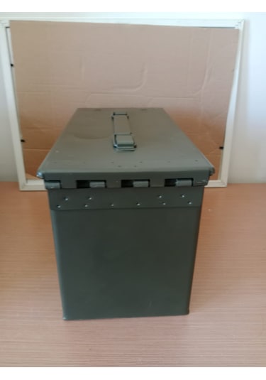 Ace Mke Metal Mermi Mühimmat Pil Kutusu Haki