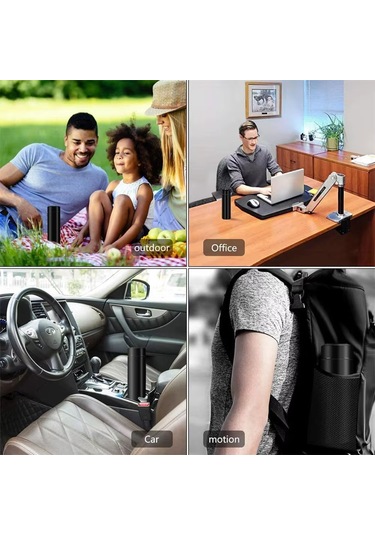 Led Sıcaklık Göstergeli Vakumlu Çelik Termos Bardak 500ml Mug Dijital Termos Pudra