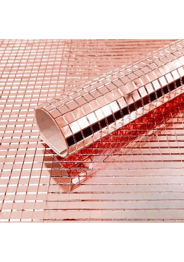 Kare Bronz Cam Mozaik Fayans Çıkartmaları El İşi Kare Cam Fayans