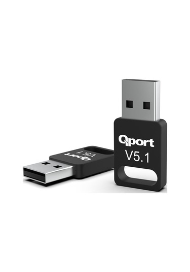 Qport Q-BLU5.1 Bluetooth 5.1 Usb Adaptör Dongle
