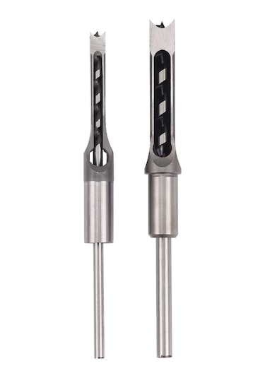 Sointeresting 10mm/16mm Kare Delikli Mortiser Matkap Ucu Mortising Keski Ağaç İşleme Elektrikli Matkap Aletleri