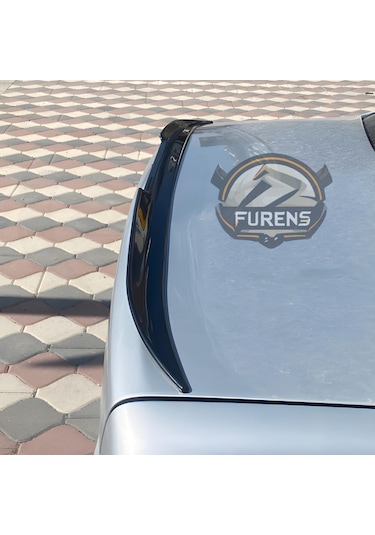 Ford Focus 1 1999-2005 Piano Black Yarasa Tip Üniversal Spoiler Elastik Bagaj Üstü Çıta