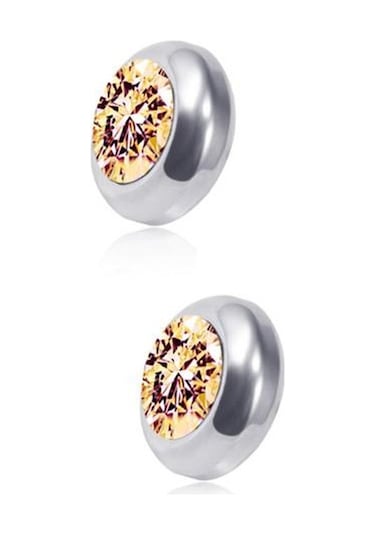 Şampanya Kadın Küpe Kişilik Dekoratif Hip Hop Köpüklü Mavi Rhinestone Unisex Tarzı Küpe Takı Aksesuarları