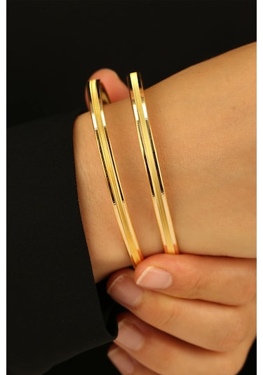 2'li Hediyelik Altın Bilezik