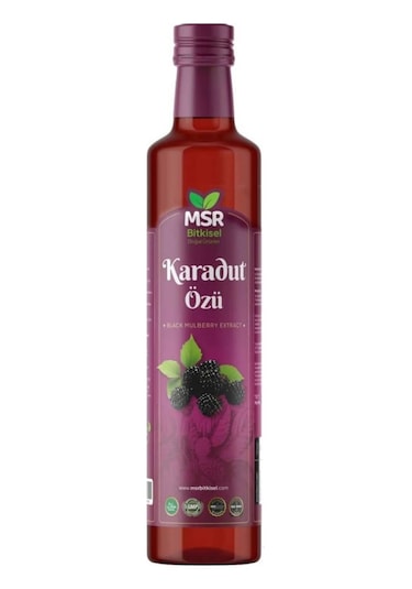 Msr Bitkisel Doğal Ürünler Karadut Özü 700 G