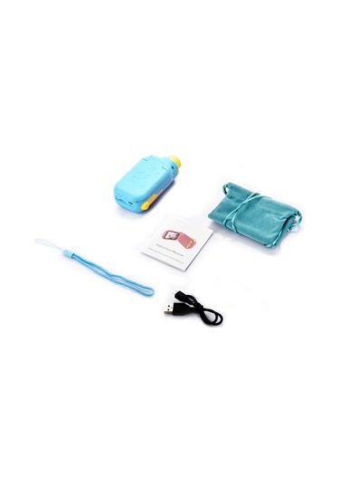 Mufunye C16 1080p Çocuklar İçin Mini Dijital Kamera, 2000w Piksel, 2.4 İnç Ekran, Mavi, Eğlenceli Fotoğraf Ve Video Çekimi Mavi