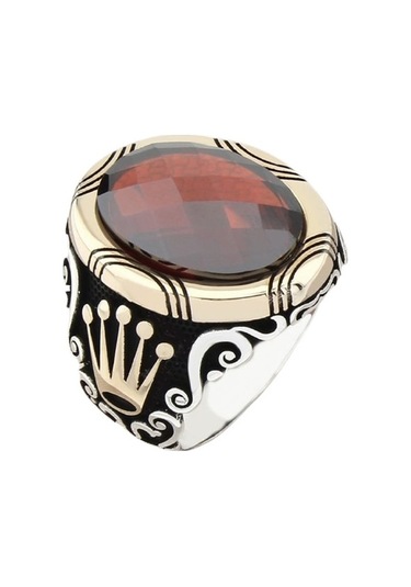 Taja Erkek Yüzük Gümüş 925 Ayar Yeni Model 3977