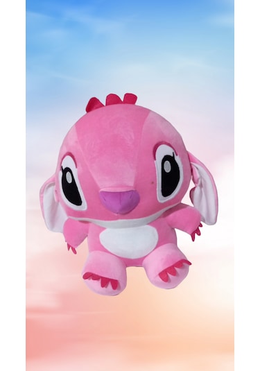 Lilo Ve Stitch Peluş Sevimli Oyuncak 35 Cm PEMBE