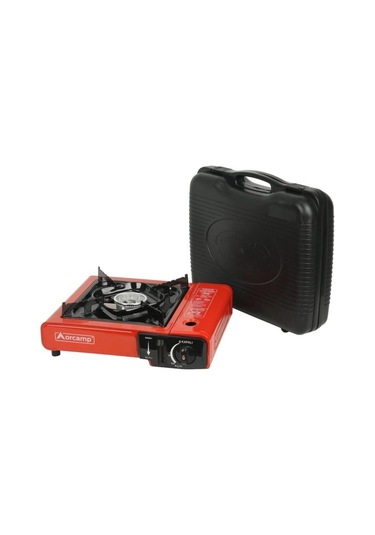 Orcamp Tekli Portatif Ocak Kırmızı Ck-501 Kırmızı