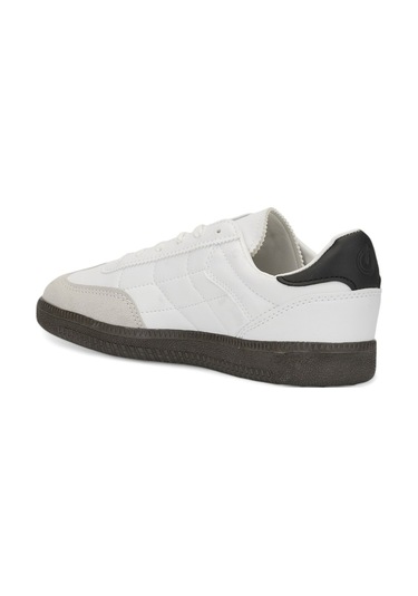 Günlük Kadın Erkek Sneaker Bağcıklı Dikiş Detaylı Oval Burun Tırtıklı Taban Hafir Spor Ayakkabı 353 Beyaz - Siyah Günlük Kadın Erkek Sneaker Bağcıklı Dikiş Detaylı Oval Burun Tırtıklı Taban Hafir Spor Ayakkabı 353 Beyaz - Siyah