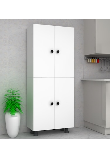 Çok Amaçlı Dolap 80 Cm Mutfak Kiler Banyo Dolabı