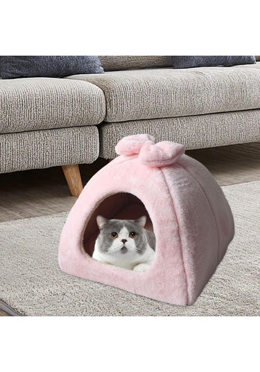 Suntek Kedi Yatağı Sonbahar Kış Kulübesi 45cmx45cm