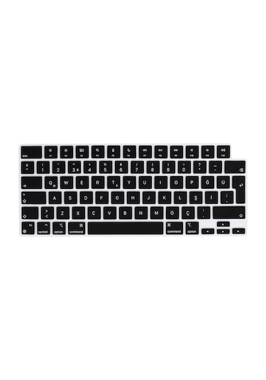 Apple Macbook 13.6' Air 2022 M2 A2681 Zore Klavye Koruyucu Silikon Ped