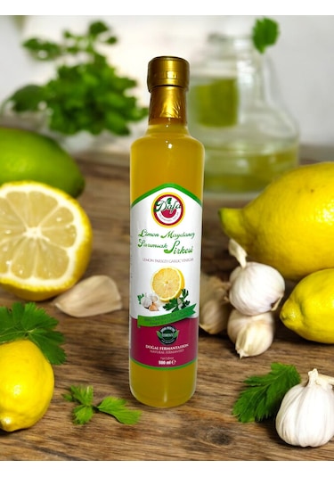 Meşe Fıçı Limon Maydanoz Sarımsak Sirkesi 500 ML