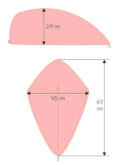 Kalın Mikrofiber Saç Havlusu Plaj Deniz Havuz Bonesi Kurulama Ban Mavi