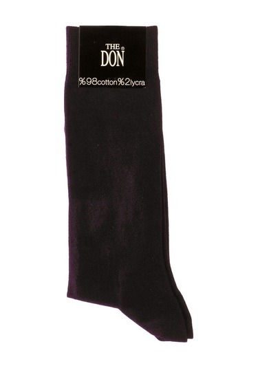 The Don Kahverengi Renk %98 Pamuk Erkek Çorap