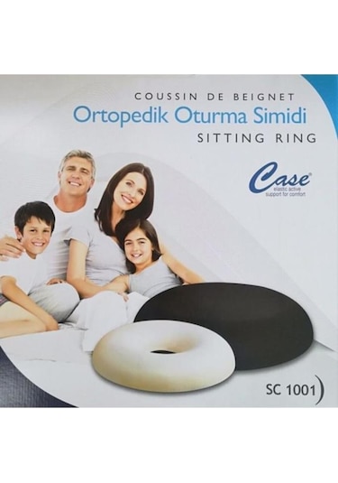 Luxury Visco Ortopedik Oturma Minderi Oturma Simidi Basur Hemoroi