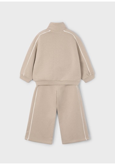 Mayoral Kız Çocuk Geniş Paça Eşofman Takım Bej