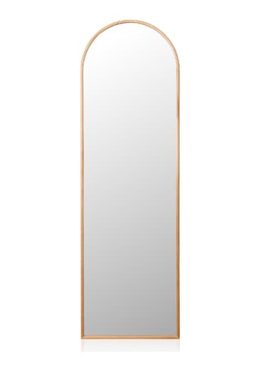 The Mia Ahşap Duvar Aynası 50x160 Cm Ahşap