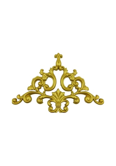 Dekoratif Poliüretan Tavan-duvar-kapı-mobilya Köşe Motifi 27x18 Cm