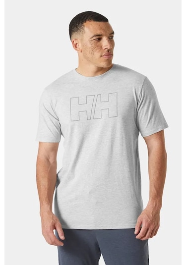 Helly Hansen Hh Tech Logo T-shirt Gri