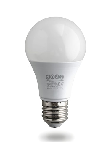 Noas 15 Adet 9w Led Ampul 6500k Beyaz Işık E27 Duy - 810 Lümen Yl95-9011 15 Adet