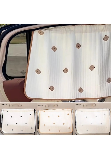 Dinosaurs Sevimli Vechicle Karartma Perdesi Kalın Araba Pencere Güneşlikler Güneş Koruyucu Kalkan Bez Çiçek Styling Oto Aksesuar C