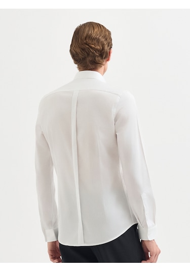 Toss Erkek Extra Slım Fıt Gömlek-beyaz 11.25s.04.330 Beyaz