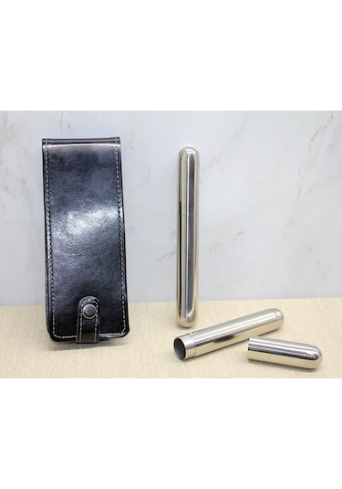 River World Puro Tüpü İkili Paslanmaz Çelik Deri Kılıflı