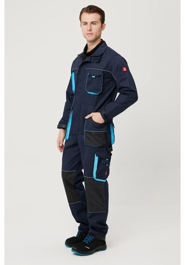 Alaska Erkek İş Tulumu Çok Cepli, Koruyucu Ve Dayanıklı İşçi Tulumu Şık Ve Rahat Çalışma Tulum Model