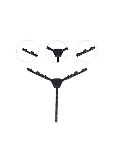 Homyl Katlanabilir Gaz Tankı Standı Siyah Eşkenar-dörtgen Siyah