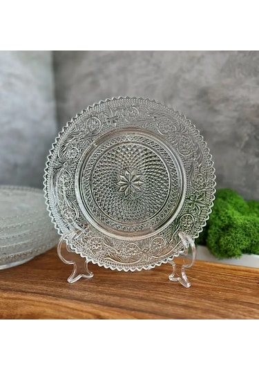 Tocka Posudy 6'lı Çay Tabağı Tatlı İçin 169264244 Beyaz