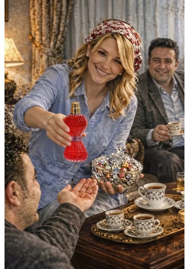 Songül Gençlik Kolonyası Ve 500 Gr Bayram Şekeri Paketi