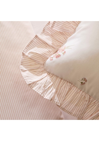 Kaşmir Home Levina Tek Kişilik Nevresim Takımı Rose Rose