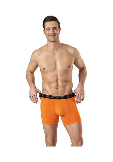 Bonie Dikişsiz Microfiber Likralı Erkek Boxer Oranj Turuncu