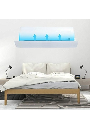 Ayarlanabilir Klima Önleyici Rüzgar Doğrudan Üfleme Hava Kalkanı Deflektör Bölme Paneli