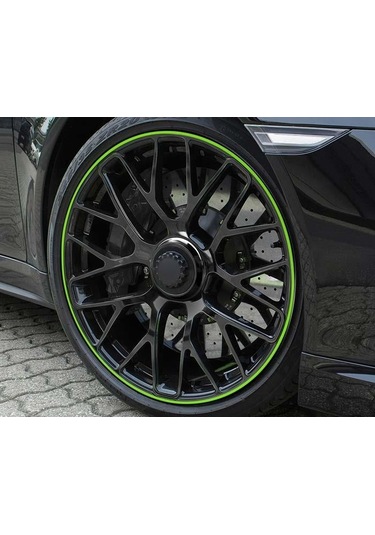 Foliatec Jant Şerit Seti Ve Montaj Aparatı 215x4cm-6mm Neon Yeşil