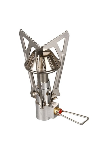 Kamp Ocağı - 304 Paslanmaz Çelik, 4kg Taşıma Kapasiteli, Katlanabilir Mini Ocak Gümüş Gümüş