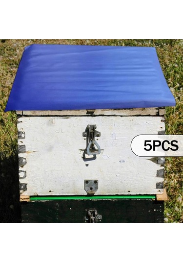 Suntek 5 Adet Arı Kovanı Örtüsü Yağmur Geçirmez Bez 50x60