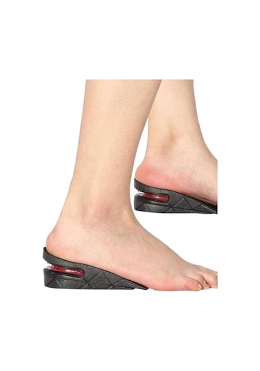 5 Cm Boy Uzatıcı Silikon Ortopedik Topuk Tabanlık Yüksek Konforlu Gizli Yükseltici Ped Unisex