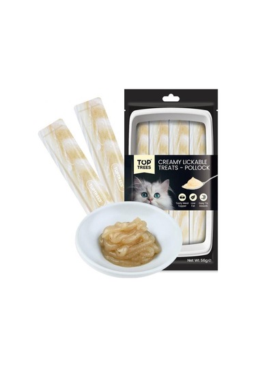 Top Trees Morina Balığı Yetişkin Kedi Ödül Maması  4 x 14 G