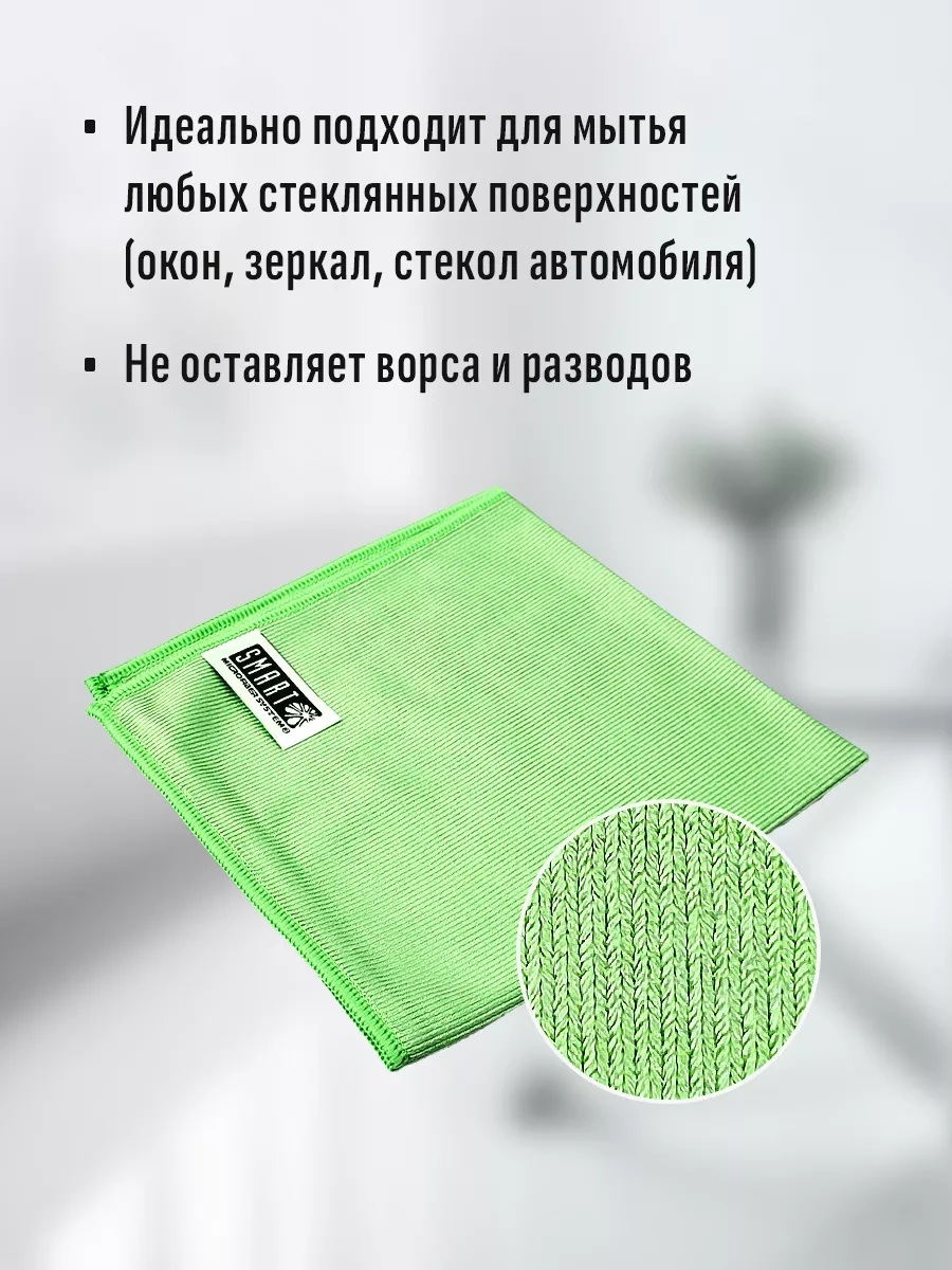 Smart Microfiber System Smart Cam Ve Ayna Bezleri 40x40/tıkırtısız Bez 208243561 Mavi