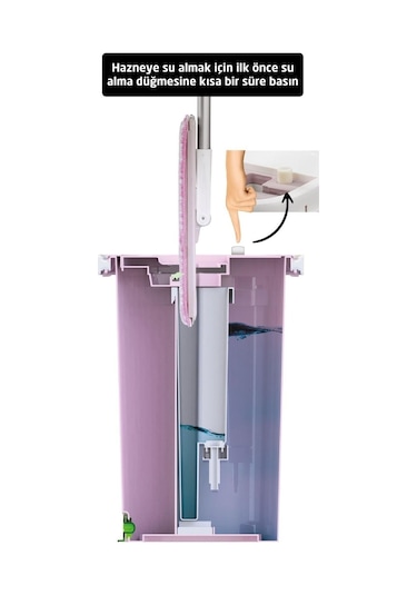 Vip Ahmet VP-499 Junior Yeni Nesil Temizlik Seti Pembe